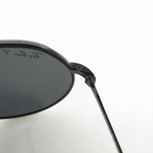 実際に弊社で買取させて頂いたRayBan/レイバン JACK 偏光レンズ サングラス/アイウェア RB3565の画像 7枚目