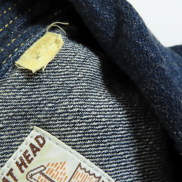 実際に弊社で買取させて頂いたFLAT HEAD/フラットヘッド DENIM WESTERN L/S SHIRT/デニム ロングスリーブ/長袖 ウエスタンシャツ 7002W Size：40の画像 6枚目