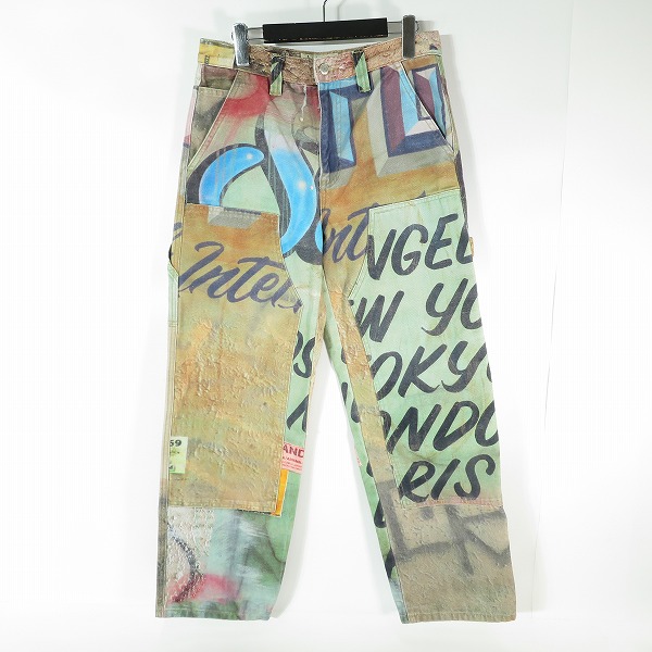 実際に弊社で買取させて頂いたSTUSSY/ステューシー 23AW Alfonso Canvas Work Pant ダブルニー ワークパンツ/28の画像 0枚目