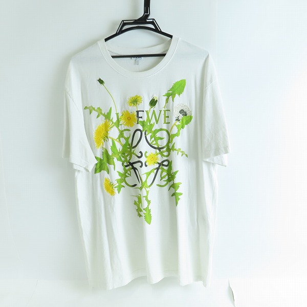 実際に弊社で買取させて頂いたLOEWE/ロエベ 23ss フラワーパッチ プリント 刺繍 Tシャツ/M