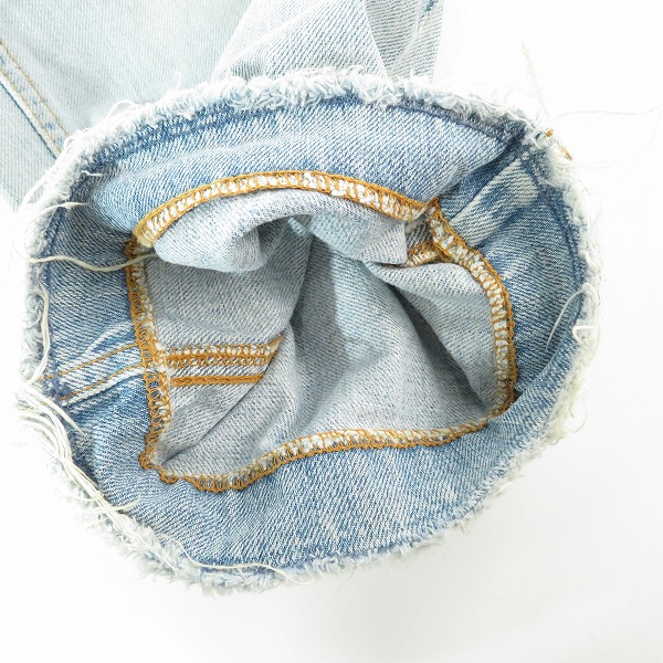 実際に弊社で買取させて頂いたDOLCE&GABBANA/ドルチェ＆ガッバーナ/ドルガバ ロゴ プレート デニム パンツ G3TCTD/46の画像 7枚目