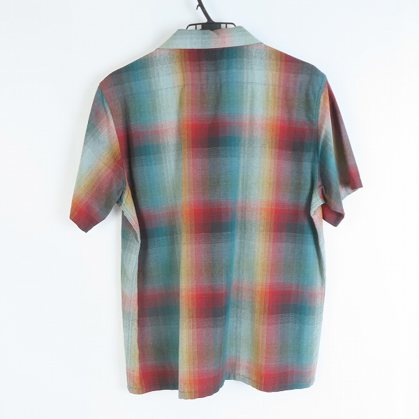 実際に弊社で買取させて頂いたRADIALL/ラディアル 18SS オンブレ チェックシャツ RAD-18SS-SH004/Mの画像 1枚目