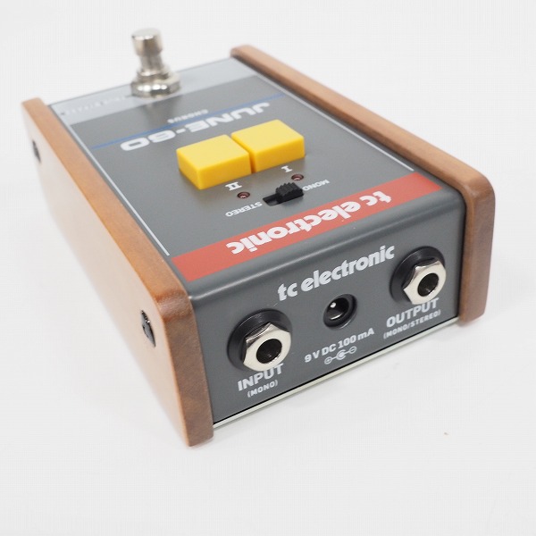 実際に弊社で買取させて頂いた【美品】tc electronic/ ティーシーエレクトロニック JUNE-60 CHORUS コーラス エフェクター/動作確認済の画像 3枚目