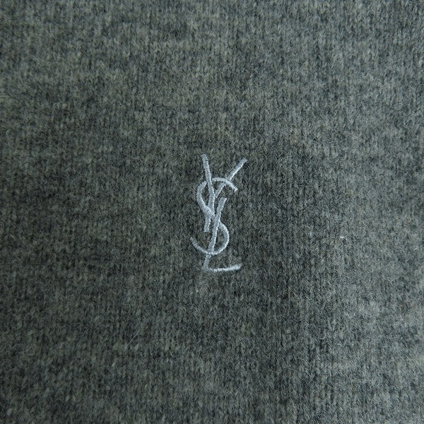 実際に弊社で買取させて頂いたYves Saint-Laurent pour homme/YSL/イブサンローラン ウールニット/Mの画像 5枚目