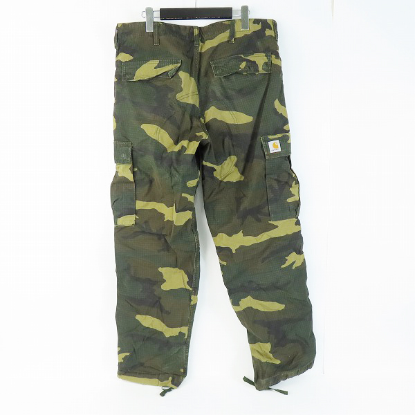 実際に弊社で買取させて頂いたCarhartt/カーハート WIP REGULAR CARGO PANT/レギュラーカーゴパンツ カモ 迷彩/34×32の画像 1枚目
