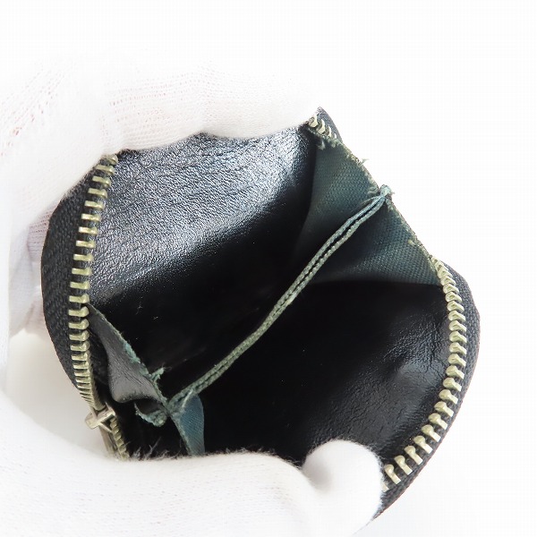 実際に弊社で買取させて頂いたDEAL DESIGN/ディールデザイン レザー カードケース/パスケース 小銭入れ/コインケース 2点セットの画像 5枚目