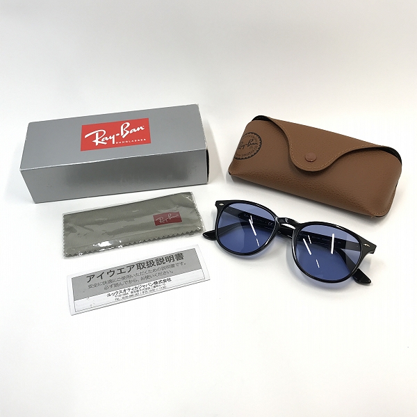 実際に弊社で買取させて頂いたRay-Ban/レイバン ウェリントン サングラスフレーム/アイウェア RB4259-F 601の画像 8枚目