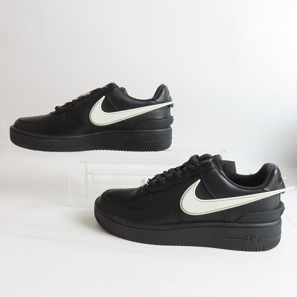 実際に弊社で買取させて頂いた【未使用】NIKE×AMBUSH/ナイキ×アンブッシュ AIR FORCE 1 LOW SP/エア フォース 1 ロー スペシャル ブラック DV3464-001/27.5の画像 3枚目