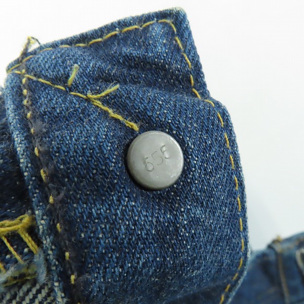 実際に弊社で買取させて頂いたLevi's/リーバイス 90s/99年 バレンシア工場 S501XX 44501 復刻 大戦モデル デニムパンツ 44501-0160 /W34 L36の画像 8枚目