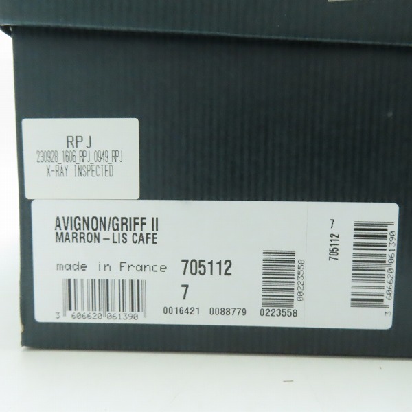 実際に弊社で買取させて頂いたParaboot/パラブーツ AVIGNON GRIFFⅡ/アヴィニョン レースアップシューズ/705112/84899/7の画像 9枚目