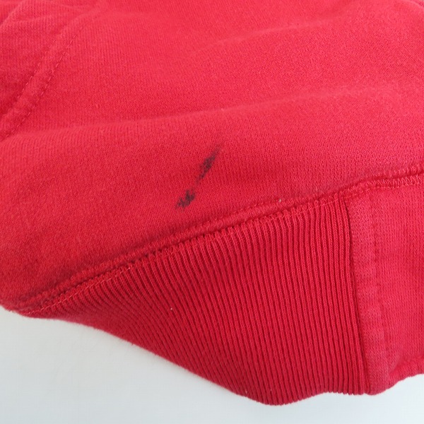 実際に弊社で買取させて頂いたSTUSSY/ステューシー ジップアップ パーカー レッド /Mの画像 6枚目