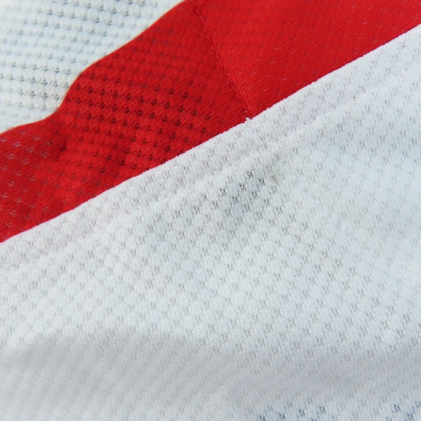 実際に弊社で買取させて頂いたZETT×BEAMS/ゼット×ビームス NPBマーク 東京ヤクルトスワローズ ホーム ユニフォーム #19 石川雅規/Oの画像 9枚目