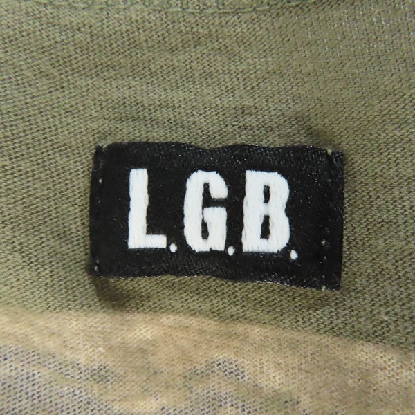 実際に弊社で買取させて頂いたL.G.B./ルグランブルー マネー/紙幣 パッチワーク Tシャツ BLACK JUGUAR QUARTET/HSC/M 0061BJQ/2の画像 2枚目