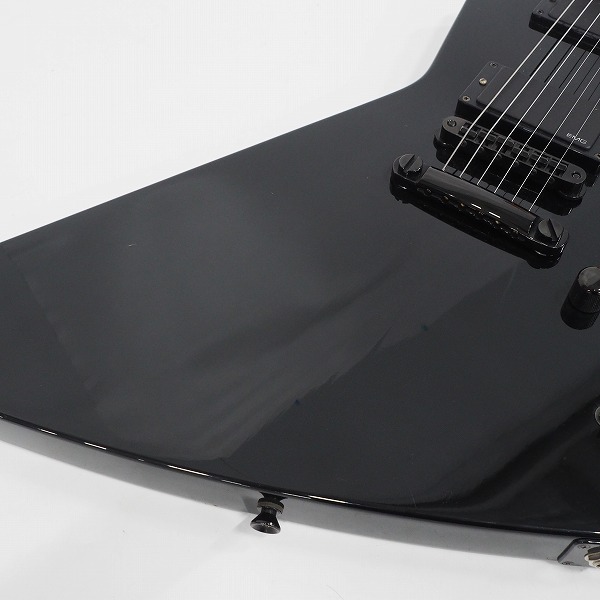 実際に弊社で買取させて頂いた★ESP/イーエスピー Custom エクスプローラーType アクティブ EMG搭載 エレキギター カスタム品 ギグケース付の画像 5枚目