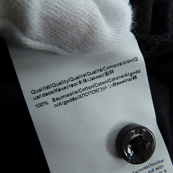 実際に弊社で買取させて頂いたHugo Boss/ヒューゴボス Regular Fit Polos in Cotton PALLAS ロゴ刺繍ポロシャツ 10108581/Mの画像 5枚目