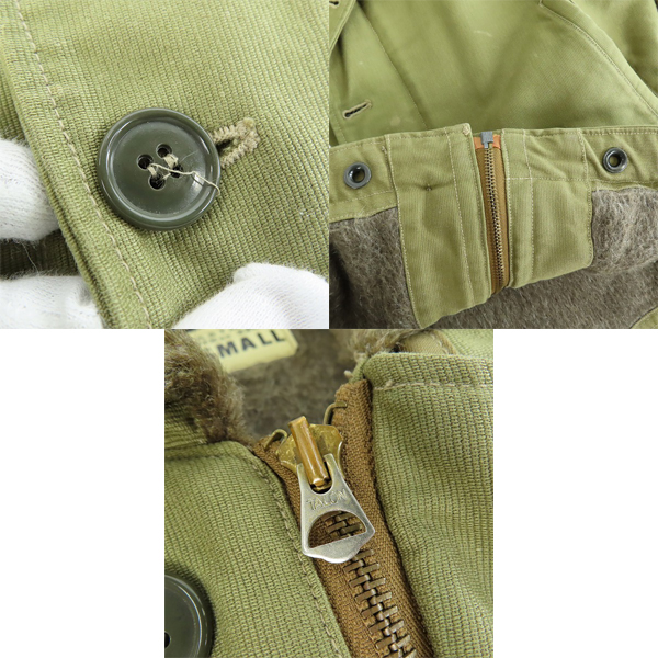 実際に弊社で買取させて頂いたBUZZ RICKSON'S/バズリクソンズ N-1 デッキジャケット NXSS 22036 Sの画像 9枚目