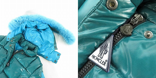 実際に弊社で買取させて頂いた【難あり/JPタグ】MONCLER/モンクレール PARANA ダウンジャケット E29544632225 C0067 8/130cmの画像 9枚目