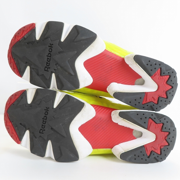 実際に弊社で買取させて頂いたReebok×atmos/リーボック×アトモス INSTAPUMP FURY CITRON ANIMAL インスタポンプフューリー FZ4432 26.5の画像 2枚目