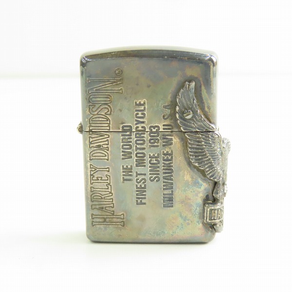 実際に弊社で買取させて頂いたZIPPO/ジッポー HARLEY DAVIDSON/ハーレーダビッドソン サイドメタル/1994年製 
