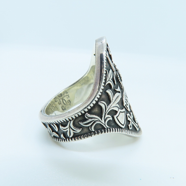 実際に弊社で買取させて頂いたJustin Davis/ジャスティンデイビス LEGENDARY リング 指輪 NEVERMIND THEFUTURE SRJ800/21号の画像 4枚目