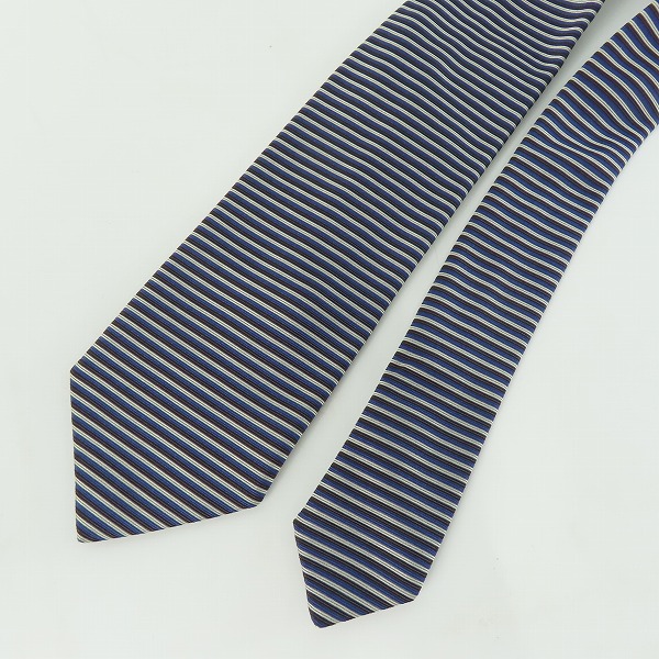 実際に弊社で買取させて頂いたPaul Smith/ポールスミス シルク100% ストライプ柄 ネクタイ/マルチカラーの画像 1枚目