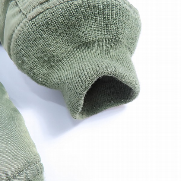 実際に弊社で買取させて頂いたALPHA INDUSTRIES/アルファインダストリーズ リバーシブル MA-1/フライトジャケット 20004-203 Sの画像 8枚目