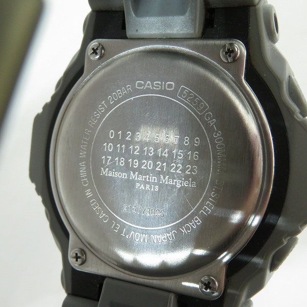 実際に弊社で買取させて頂いたG-SHOCK/Gショック by Maison Martin Margiela/メゾンマルタンマルジェラ GA-300MMM-8Aの画像 3枚目