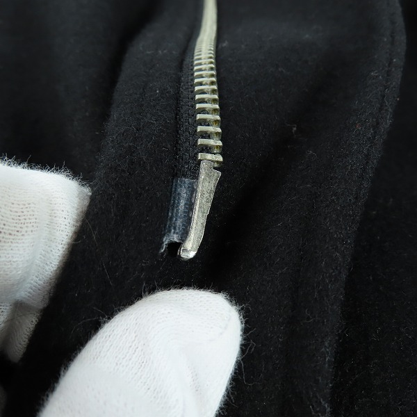 実際に弊社で買取させて頂いたNO ID.BLACK/ノーアイディー ブラック ダブルライダースジャケット ブラック 445006-262C/1の画像 7枚目
