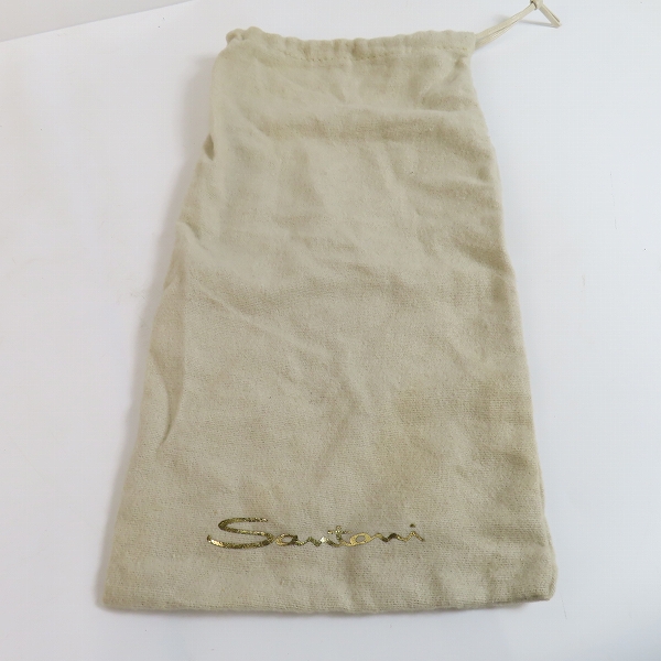 実際に弊社で買取させて頂いたSantoni/サントーニ ストレートチップ レザービジネスシューズ 6365/7.5の画像 8枚目