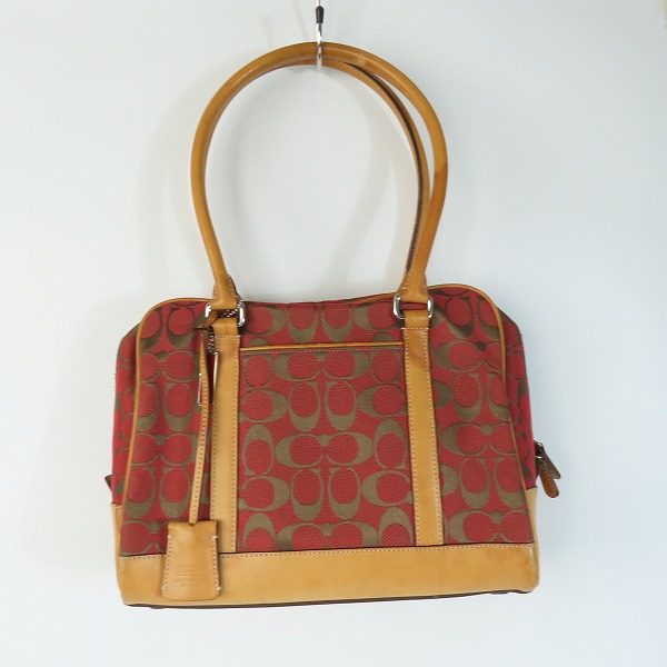 実際に弊社で買取させて頂いたCOACH/コーチ ハンドバッグ トートバッグ シグネチャー E1R-6097 