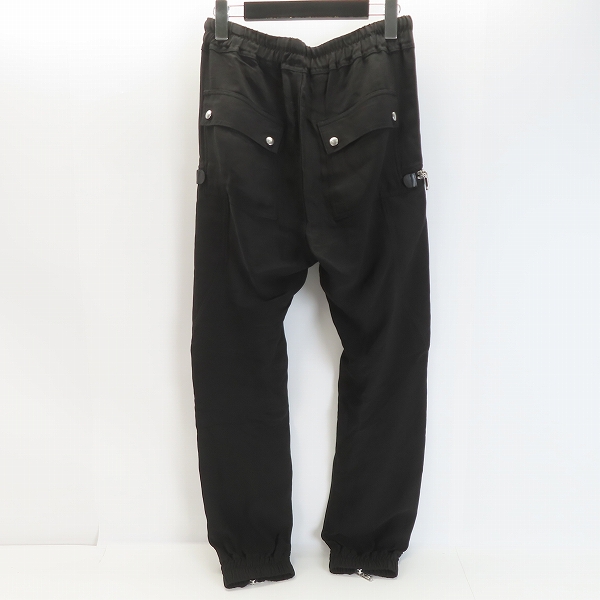 実際に弊社で買取させて頂いたRick Owens/リックオウエンス 2020SS TECUATL BAUHAUS CAGOバウハウスレザーカーゴパンツ RU20S7377-Y/48の画像 1枚目