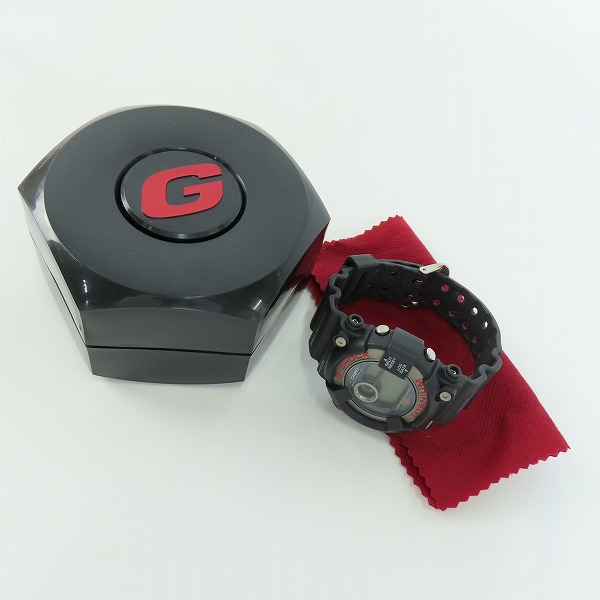 実際に弊社で買取させて頂いたG-SHOCK/Gショック 2代目 FROGMAN フロッグマン DW-8200-1A【動作未確認】の画像 7枚目