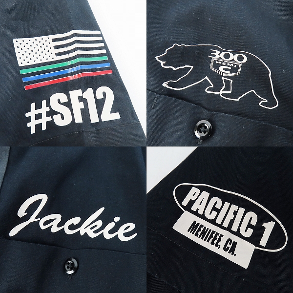 実際に弊社で買取させて頂いたDICKIES/ディッキーズ 半袖 ワークシャツ/Mの画像 4枚目