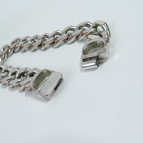 実際に弊社で買取させて頂いたDior/ディオール CD ICON チェーンリンク ブレスレット B1081HOMMT/Mの画像 6枚目