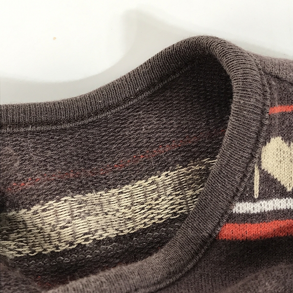 実際に弊社で買取させて頂いたNUMBER (N)INE/ナンバーナイン ハート 涙 ヘンリーネック Tシャツ/カットソー/3の画像 4枚目