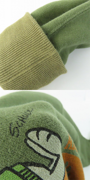 実際に弊社で買取させて頂いたBUZZ RICKSON'S×PEANUTS /バズリクソンズ×ピーナッツ スヌーピー パーカー/Lの画像 9枚目