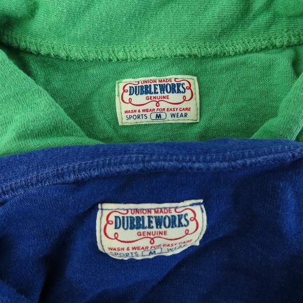 実際に弊社で買取させて頂いたDUBBLE WORKS/ダブルワークス sports wear ポロシャツ 2点セットの画像 2枚目