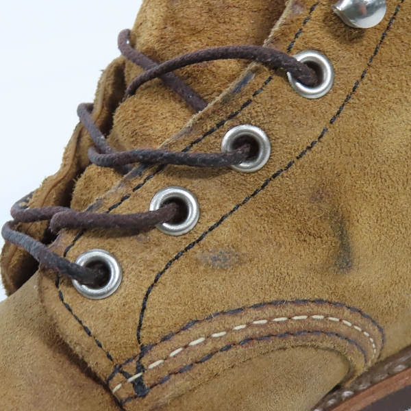 実際に弊社で買取させて頂いたRED WING/レッドウィング Iron Ranger アイアンレンジャー 8083/7.5の画像 6枚目