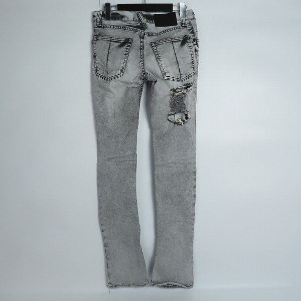実際に弊社で買取させて頂いたLGB/ルグランブルー ダメージ デニム パンツ  WM/S-WOLF/BR LS69263C/28の画像 1枚目