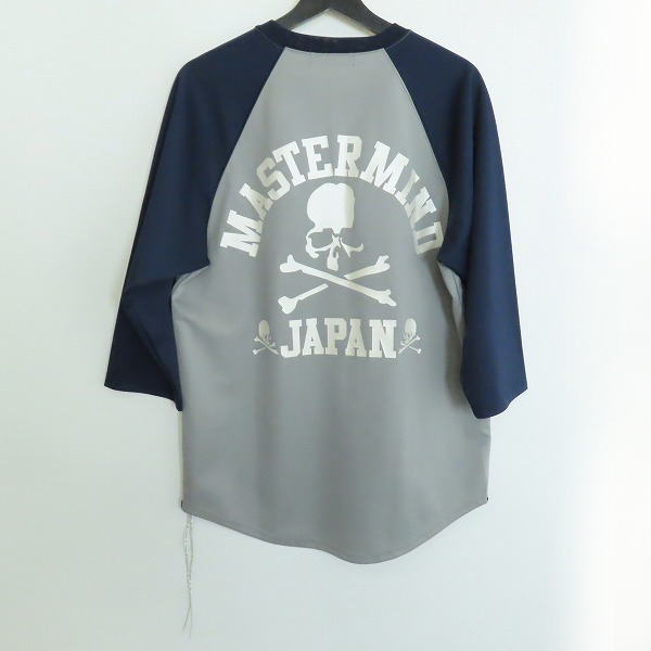 実際に弊社で買取させて頂いたmastermind JAPAN/マスターマインドジャパン ロゴ 七分袖 カットソー MJ21E06-TS062-602/Mの画像 1枚目