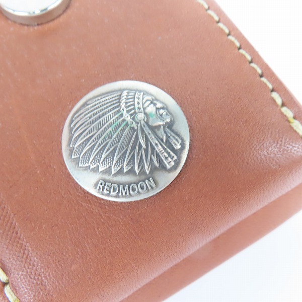 実際に弊社で買取させて頂いたREDMOON/レッドムーン レザー ポーチ/ケースの画像 5枚目