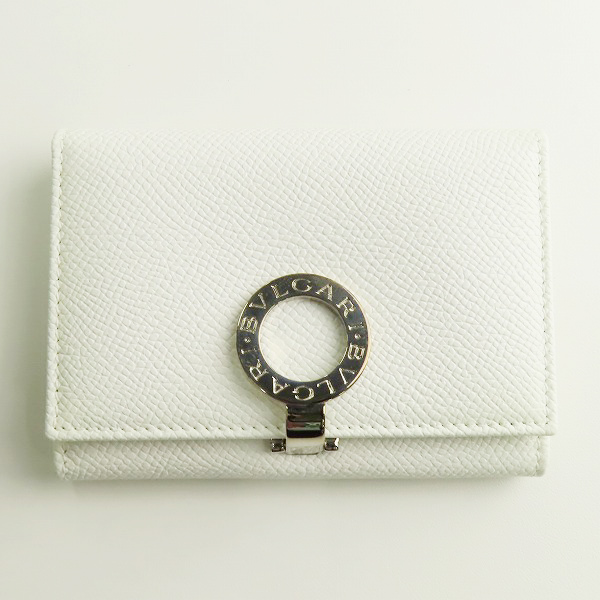 実際に弊社で買取させて頂いたBVLGARI/ブルガリ 金具 ロゴクリップ 二つ折り財布 コインケース カードケース 