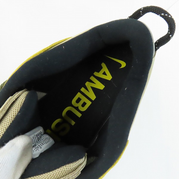 実際に弊社で買取させて頂いたNIKE×AMBUSH/ナイキ×アンブッシュ AIR MORE UPTEMPO SP エアモアアップテンポ ロー FB1299-200/29.5の画像 4枚目