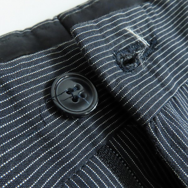 実際に弊社で買取させて頂いたEMPORIO ARMANI/エンポリオ アルマーニ ストライプ柄 スラックスパンツ C1P580 C1177/46の画像 7枚目