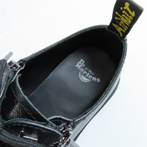 実際に弊社で買取させて頂いたDr.Martens/ドクターマーチン 1461 Leo Zip Pack 3EYE/3ホール レザー ジップ シューズ UK5の画像 4枚目