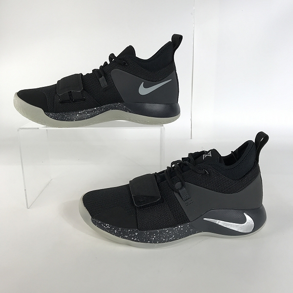 未使用】NIKE/ナイキ PG 2.5 EP ポールジョージ ブラック スニーカー