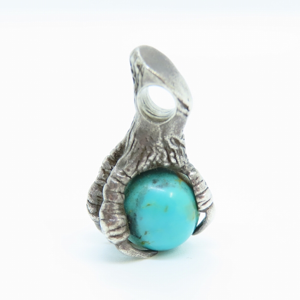 実際に弊社で買取させて頂いたARIZONA FREEDOM/アリゾナフリーダム ターコイズ  旧型イーグルクロー ペンダントトップの画像 1枚目