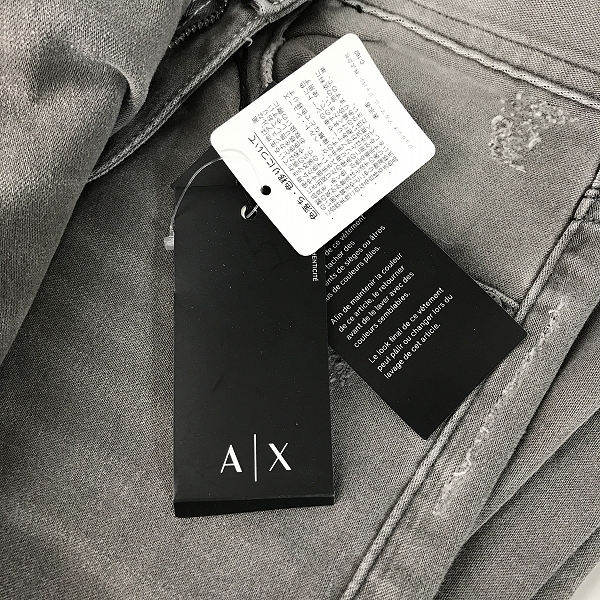 実際に弊社で買取させて頂いた【おまとめ/未使用含む】ARMANI EXCHANGE/アルマーニエクスチェンジ デニムパンツ 等の画像 2枚目
