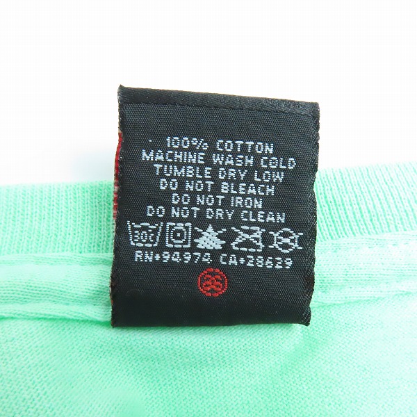実際に弊社で買取させて頂いたSTUSSY/ステューシー フォトプリント Tシャツ ライトグリーン/Lの画像 3枚目