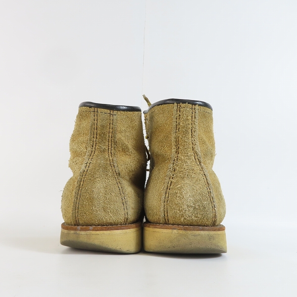 実際に弊社で買取させて頂いたREDWING/レッドウィング 四角犬タグ アイリッシュセッター ブーツ/7.5Eの画像 1枚目